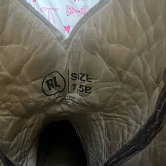 Rockinleather womens hand tooled overlay western boot - Picture 3 of 3